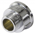 Купить в Москве Переходник 1F x 1/2M (хром)