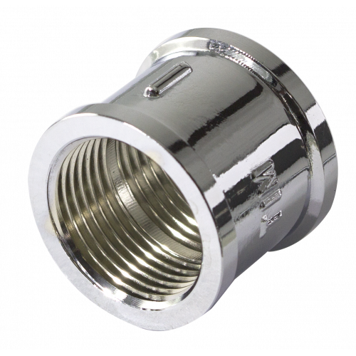 Купить в Москве Муфта 3/4F x 3/4F (хром)