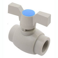 Кран шаровой бабочка PPR 20 FV-Plast