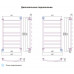 Купить в Москве Полотенцесушитель водяной Галант+ 1000x600 Сунержа