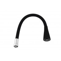 0392 Излив  VIKO гибкий для мойки Black(2-jet)