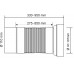 Купить в Москве Гофра для унитаза McAlpine MRWC-F33P